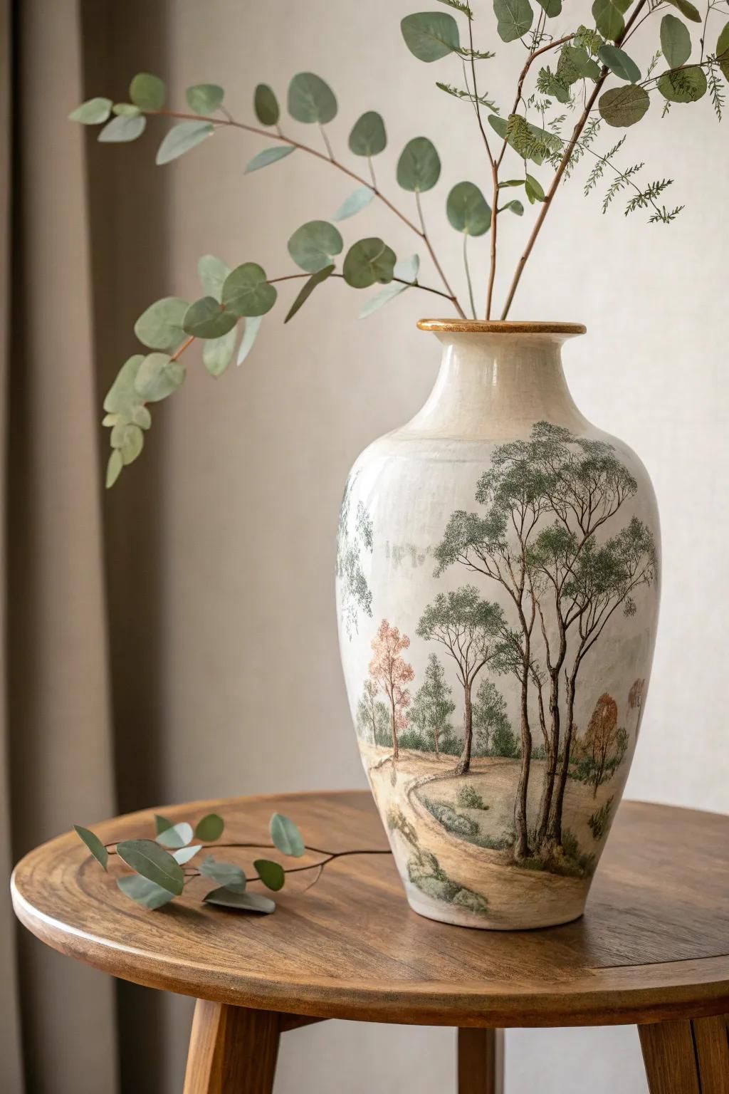 نقاشی گلدان