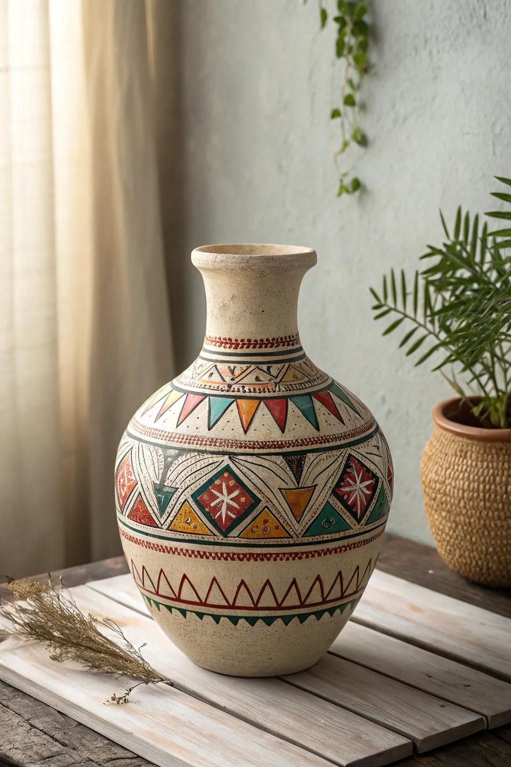 نقاشی گلدان