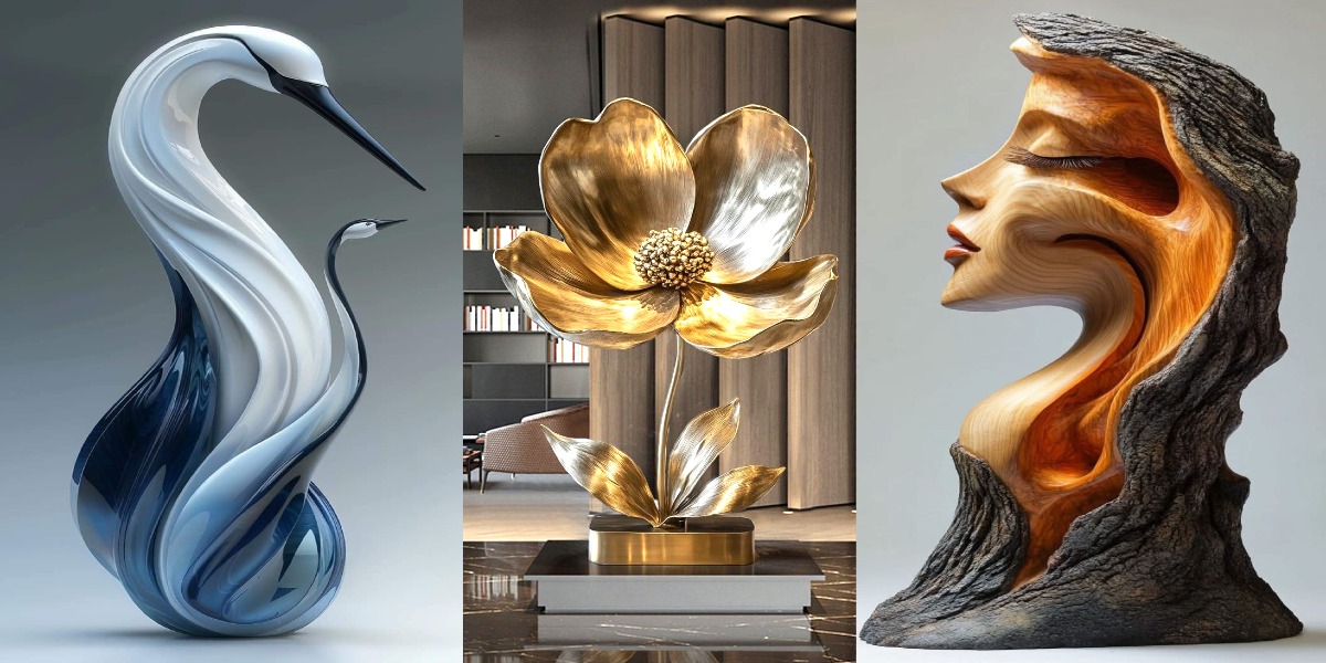 مجسمه دکوری بزرگ