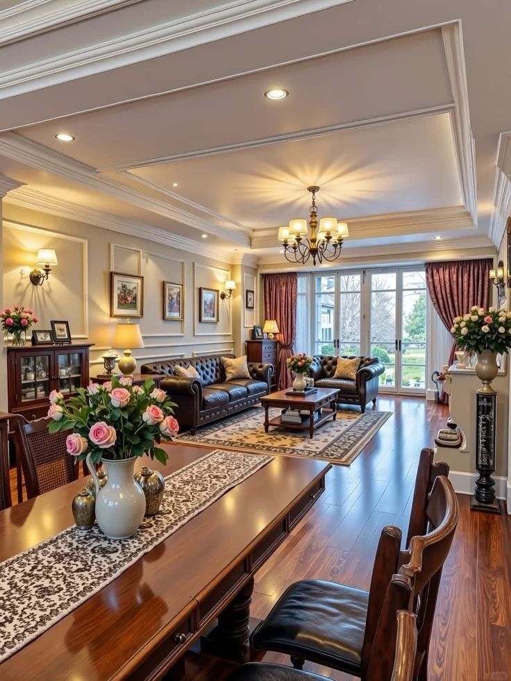 چیدمان پذیرایی مستطیل باریک