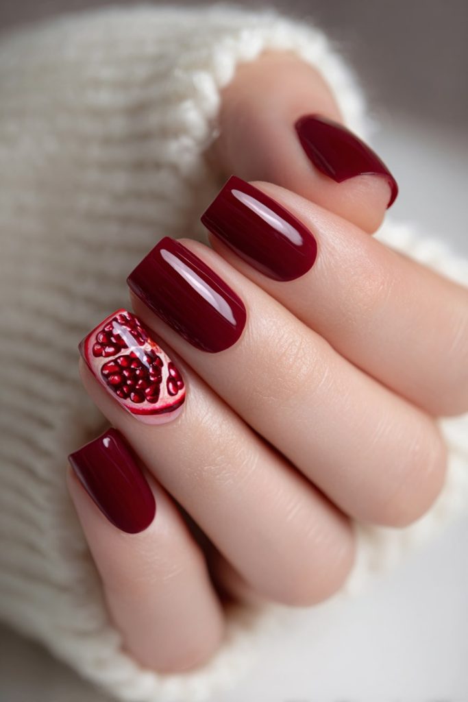 لاک ناخن شب یلدا 