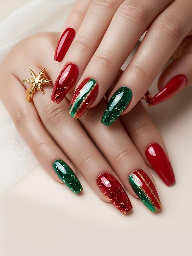 لاک ناخن شب یلدا 