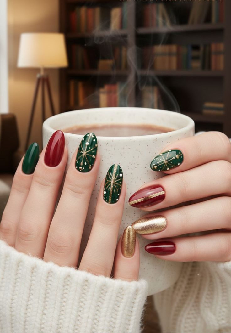 لاک ناخن شب یلدا 