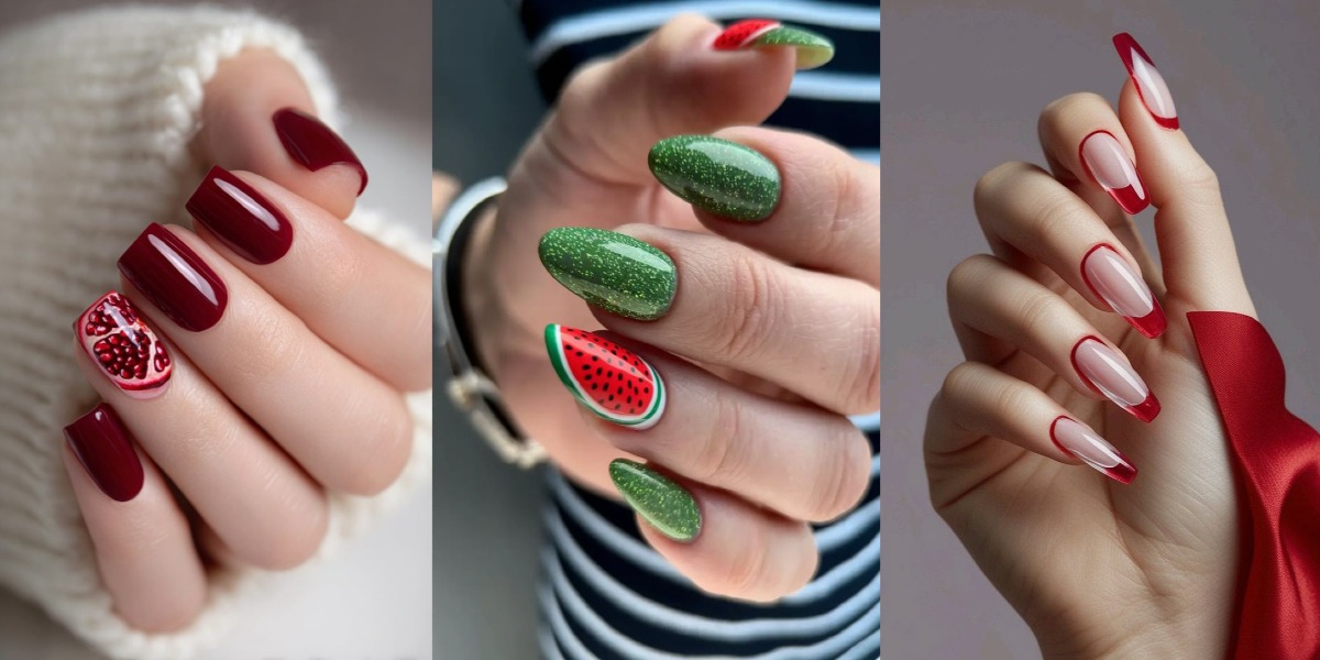 لاک ناخن شب یلدا