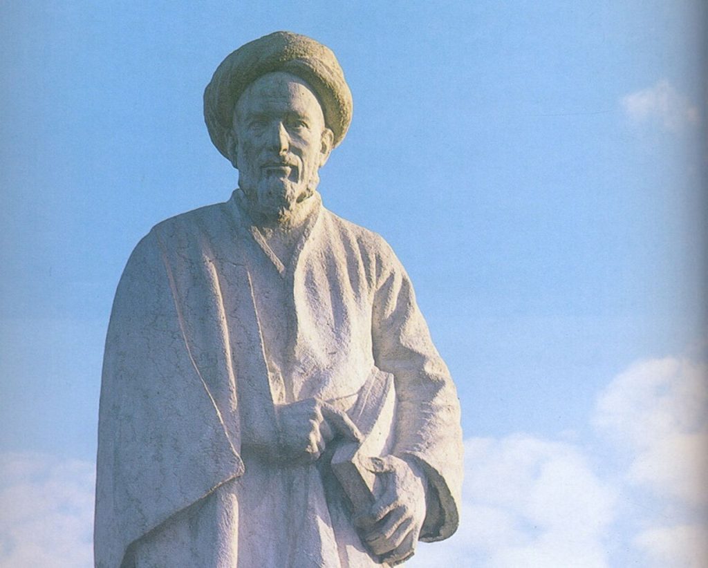 مجسمه حضرت سعدی 