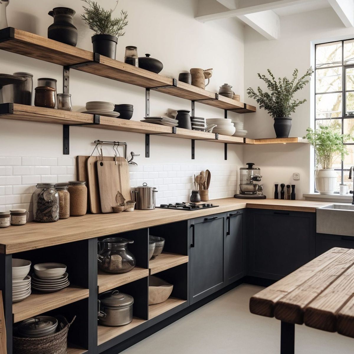 چیدمان کابینت زیر اجاق گاز