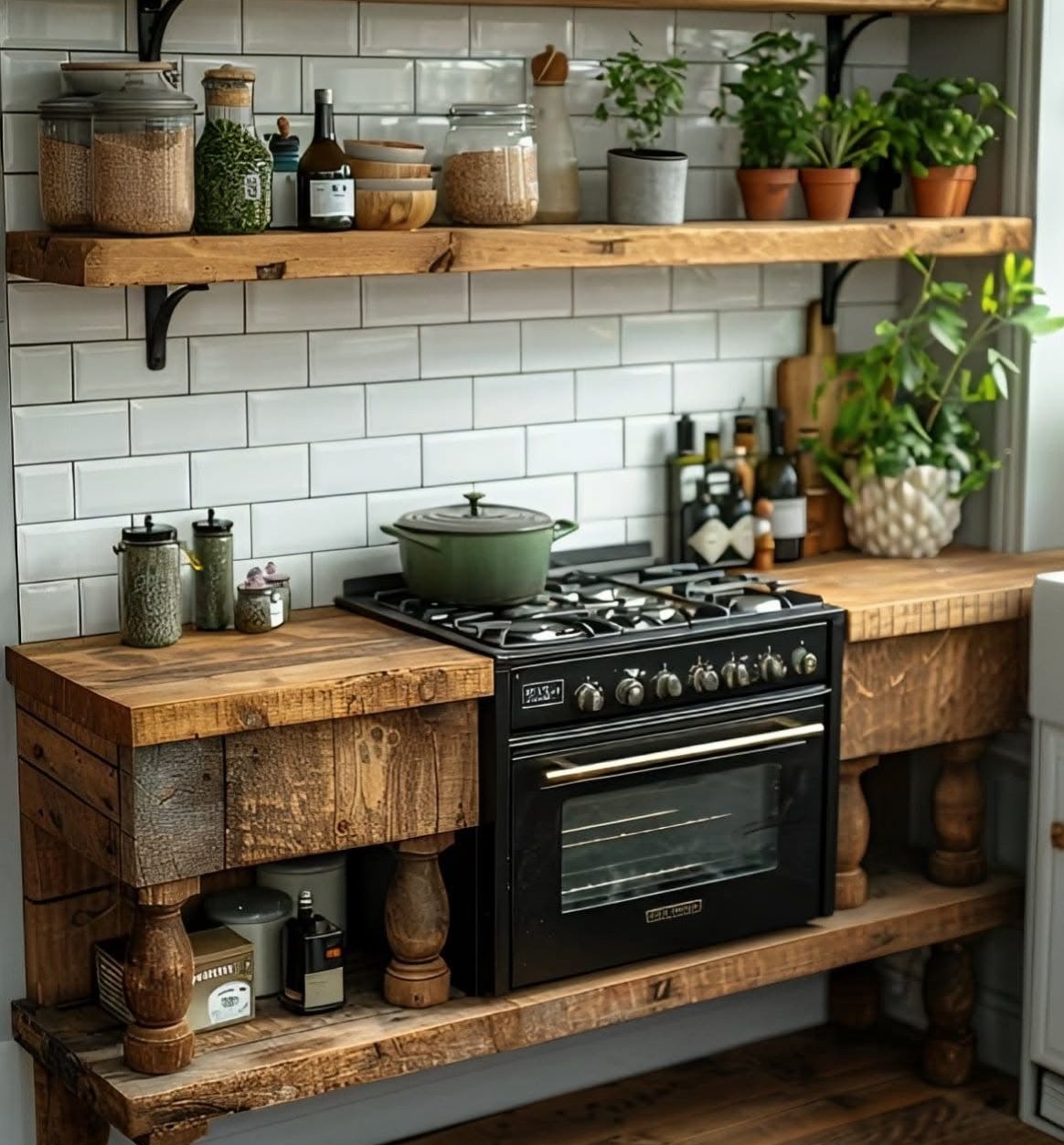 چیدمان کابینت زیر اجاق گاز