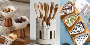 ظروف سرامیک و چوب