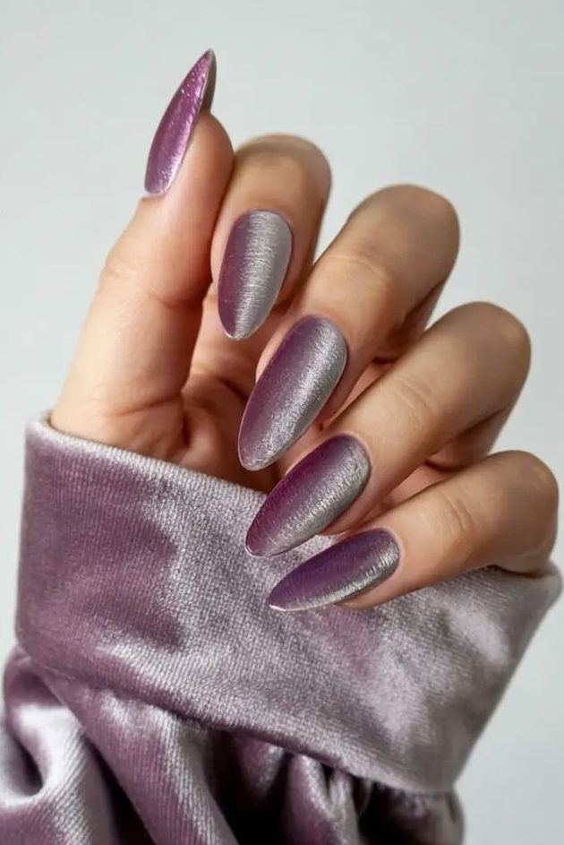 لاک ناخن مخملی