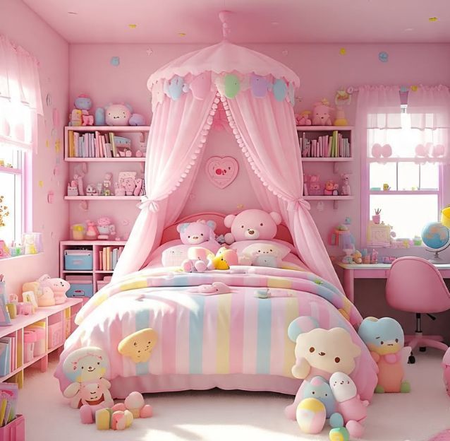 اتاق خواب دخترانه