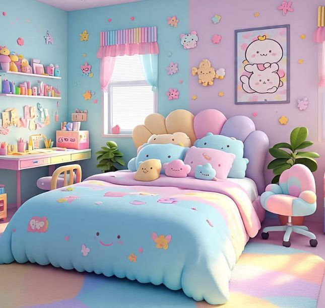 اتاق خواب دخترانه