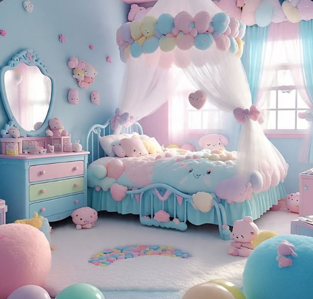 اتاق خواب دخترانه