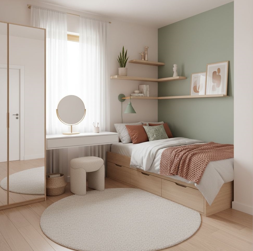 اتاق خواب دخترانه