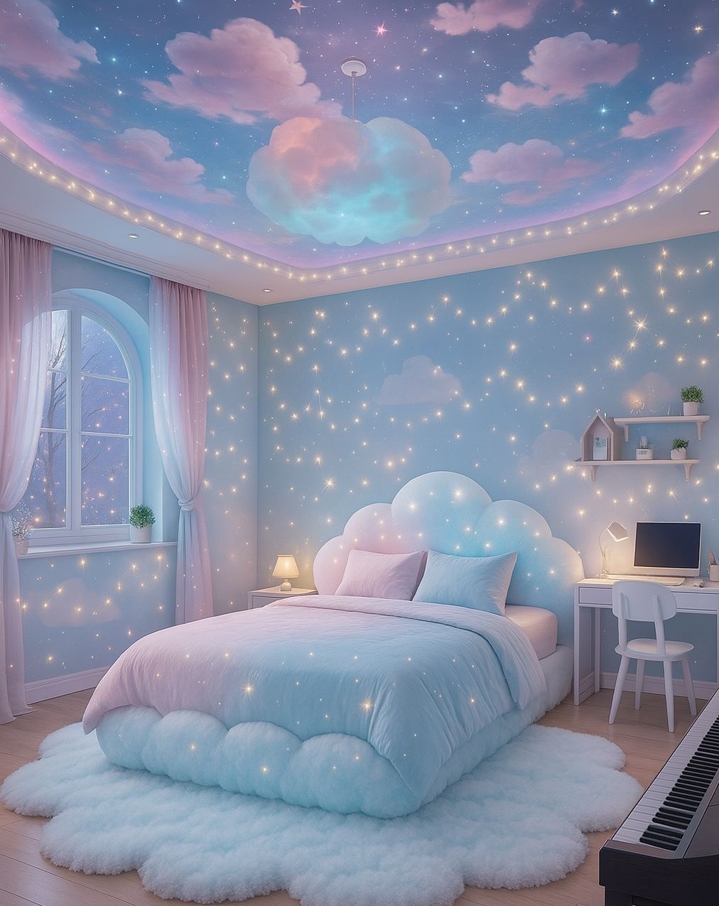 اتاق خواب دخترانه