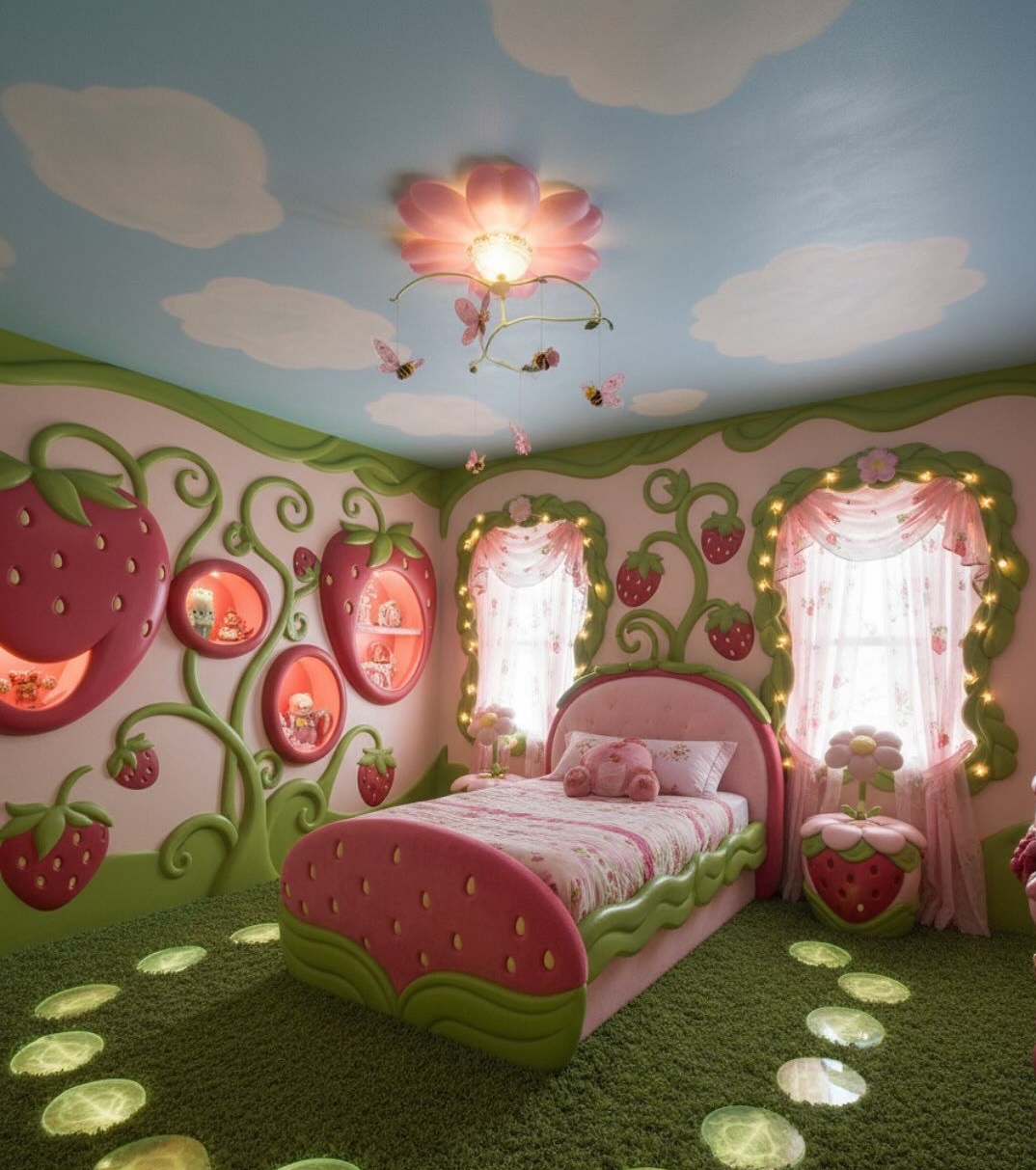 اتاق خواب دخترانه