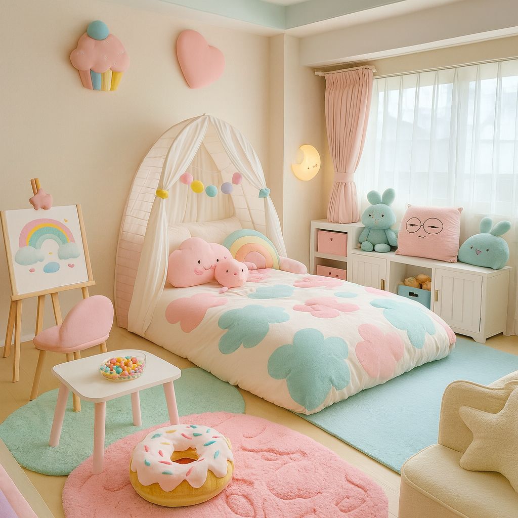 اتاق خواب دخترانه