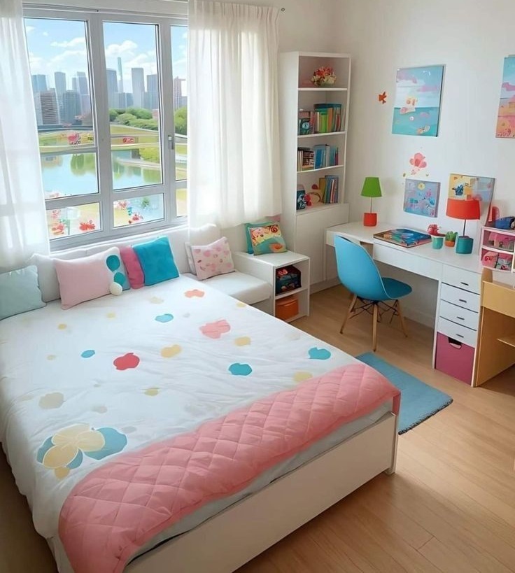 اتاق خواب دخترانه