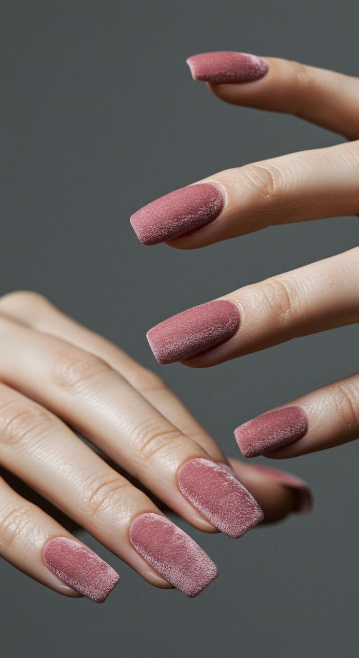 لاک ناخن مخملی