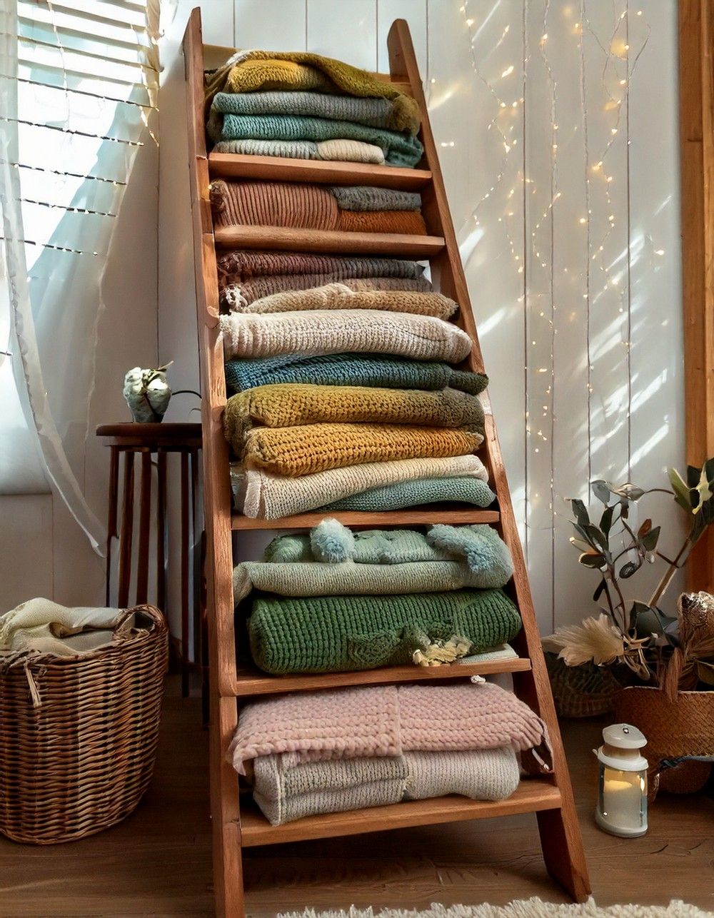 استند پتو و شال مبل