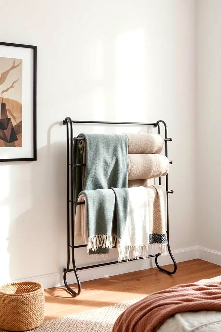 استند پتو و حوله