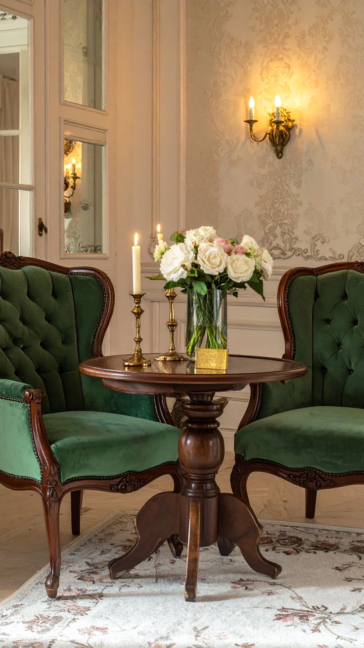 مدل مبل مخمل سبز با چوب قهوه ای و ماهگونی