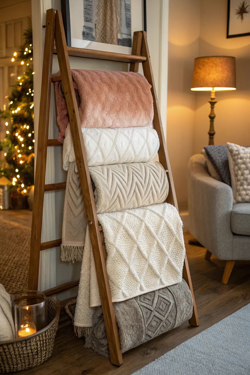 استند پتو و حوله