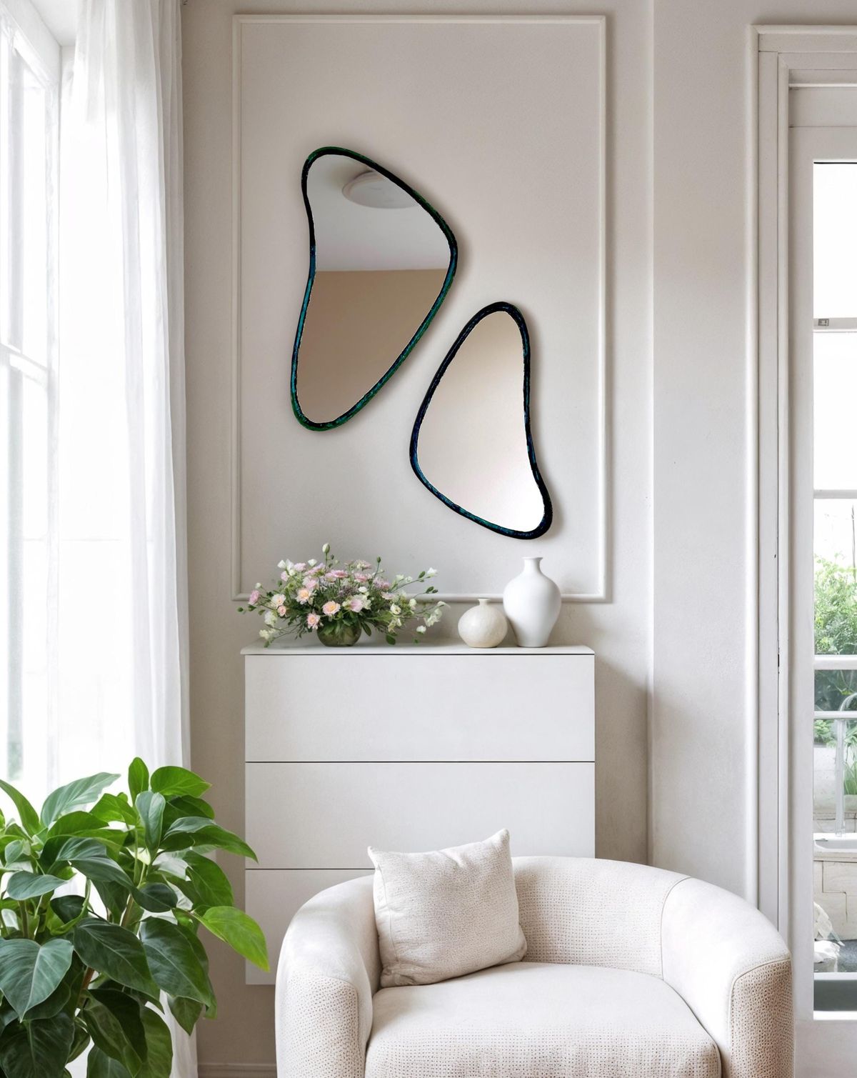 آینه های مینیمال چندتایی