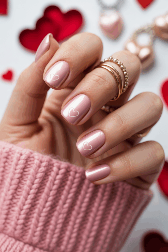 مدل لاک ناخن کوتاه با دیزاین دخترانه