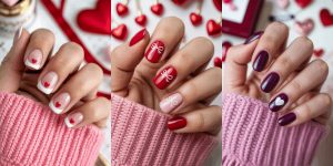 لاک دخترانه برای ناخن کوتاه