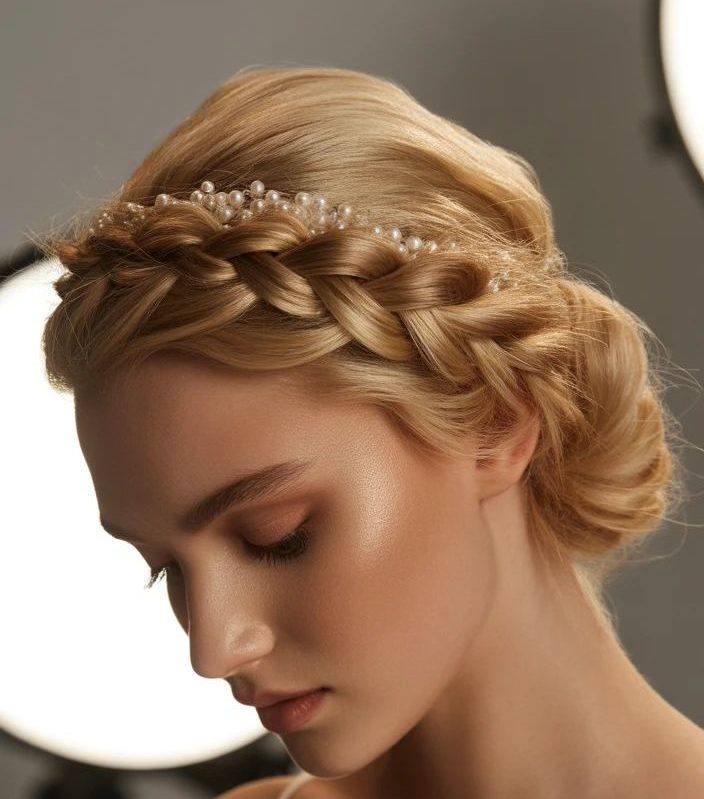 مدل بافت مو جلو سر