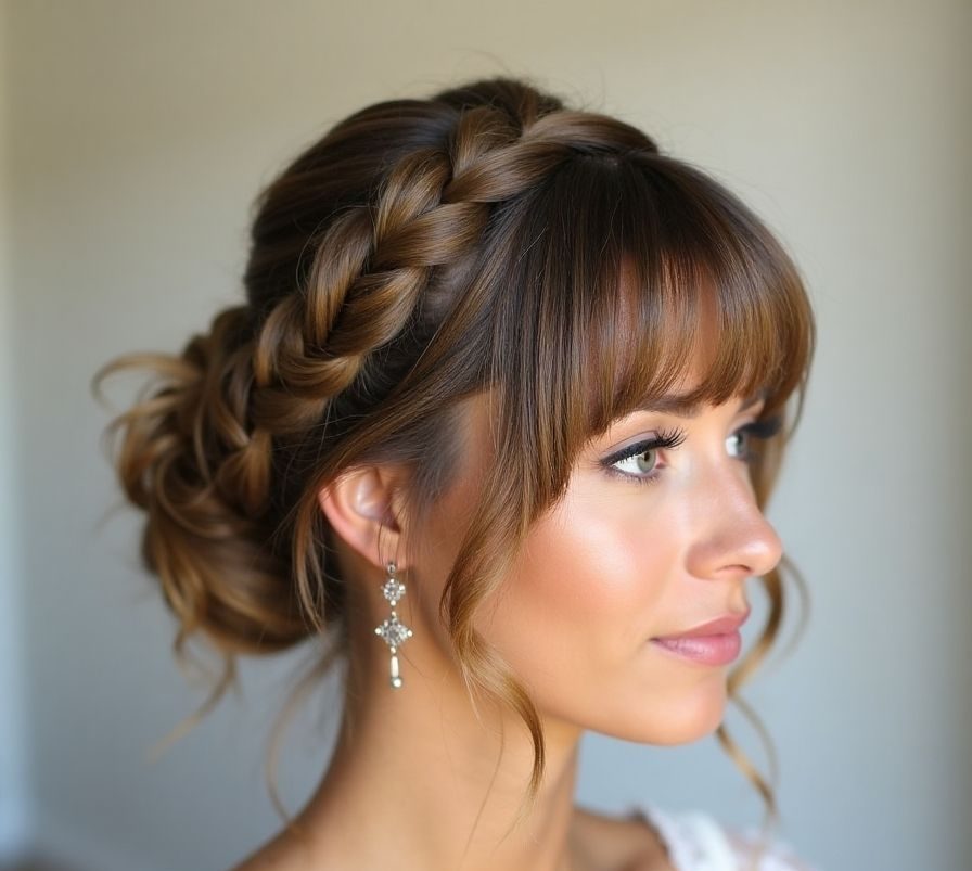 مدل بافت مو جلو سر