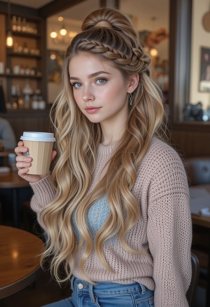 مدل بافت مو جلو سر