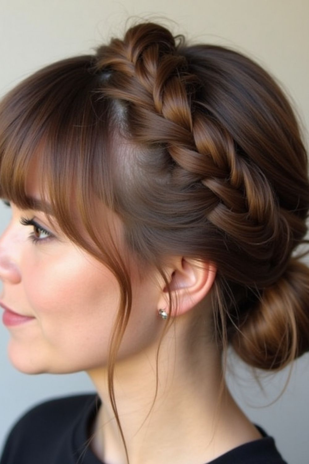 مدل بافت مو جلو سر