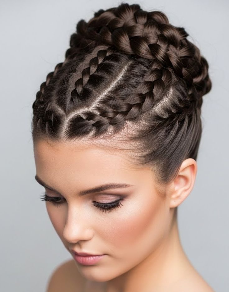 مدل بافت مو جلو سر