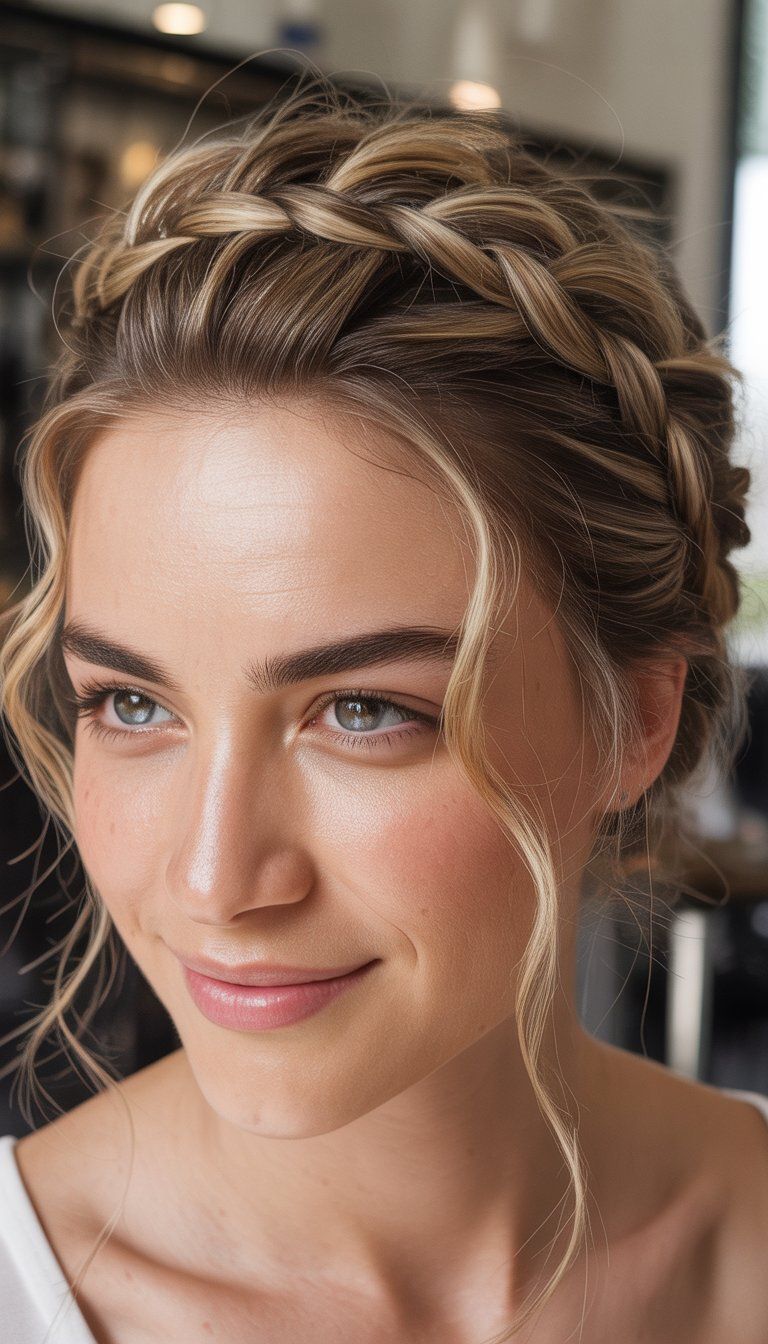 مدل بافت مو جلو سر