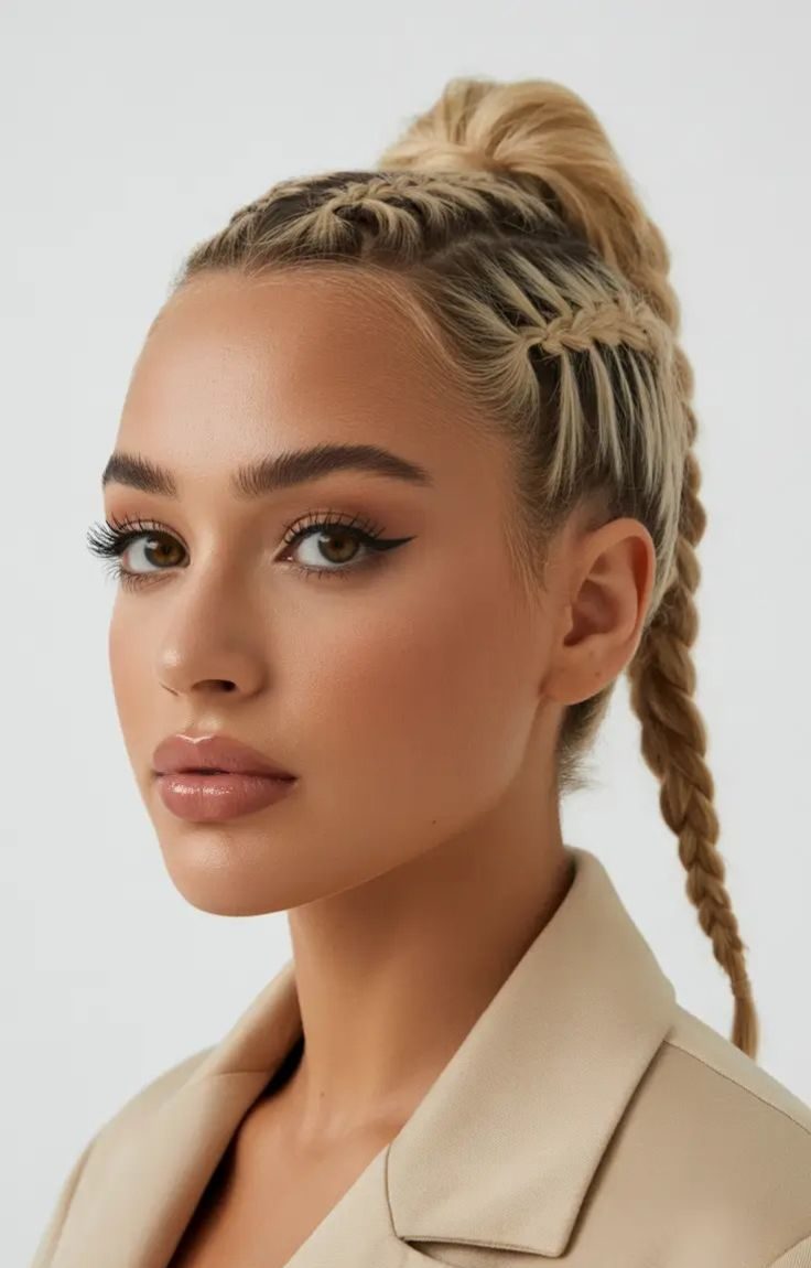 مدل بافت مو جلو سر