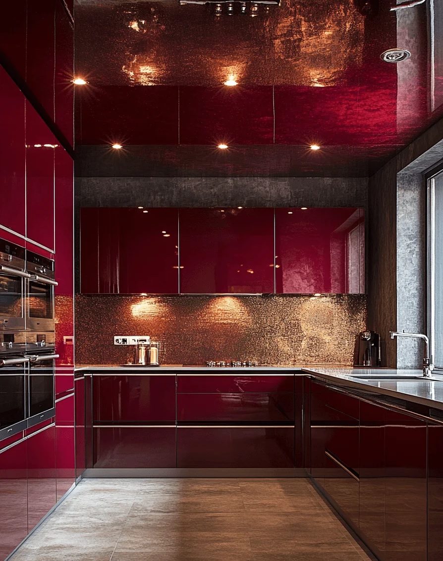 کابینت بورگاندی