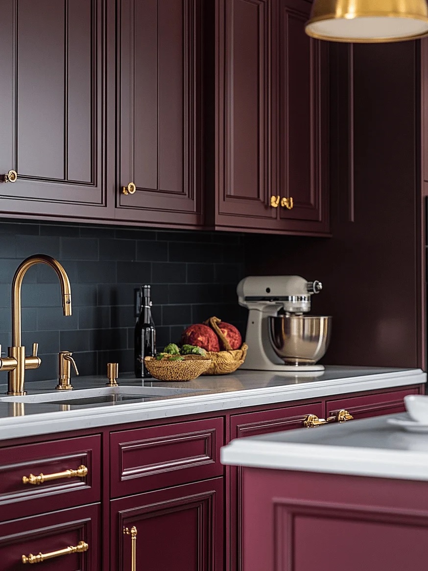 کابینت بورگاندی