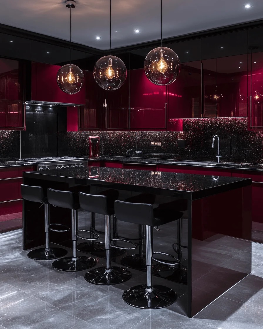 کابینت بورگاندی