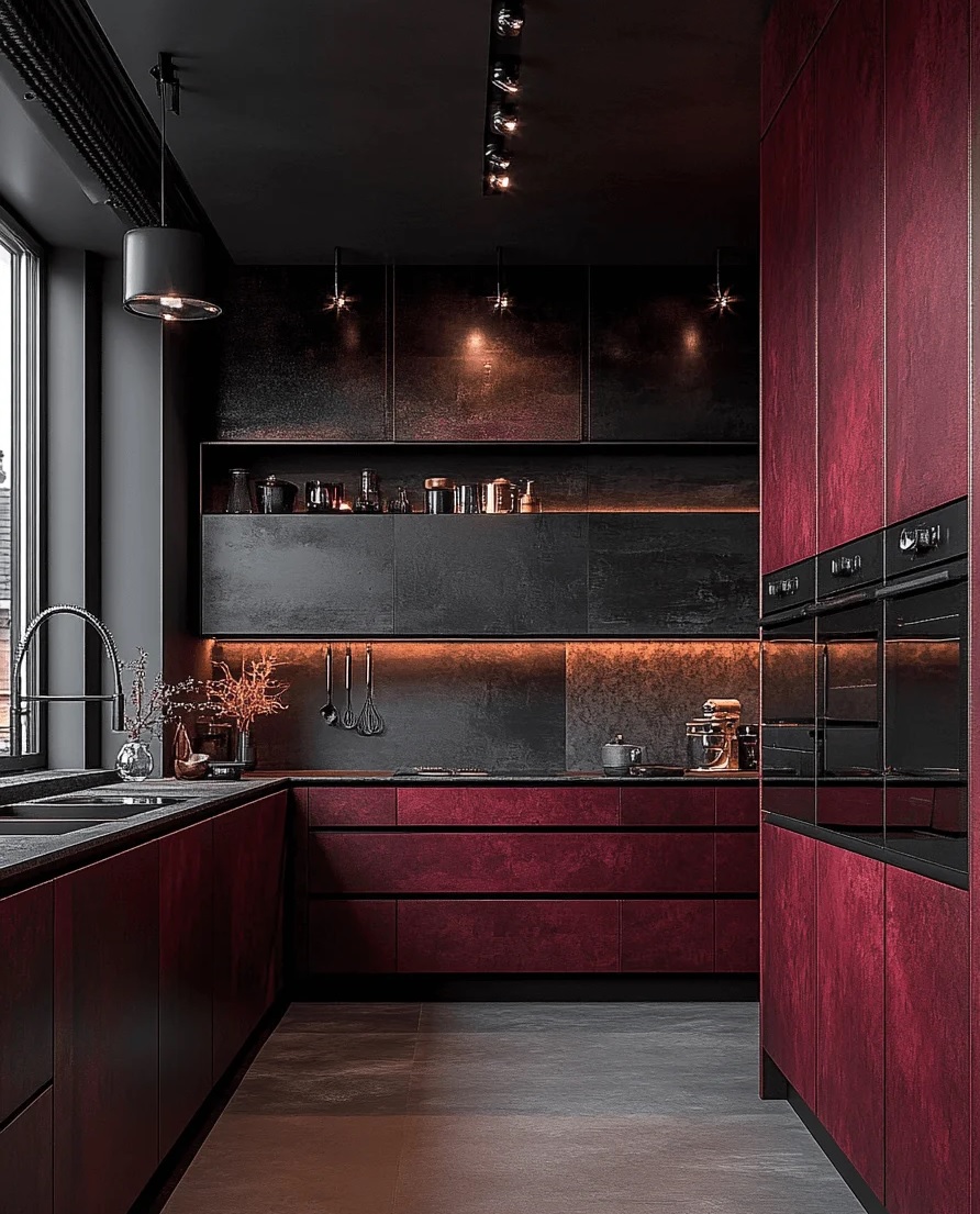 کابینت بورگاندی