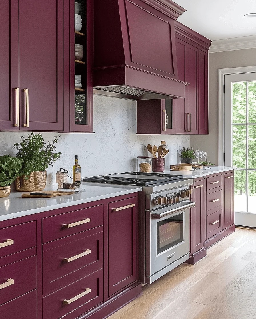 کابینت بورگاندی