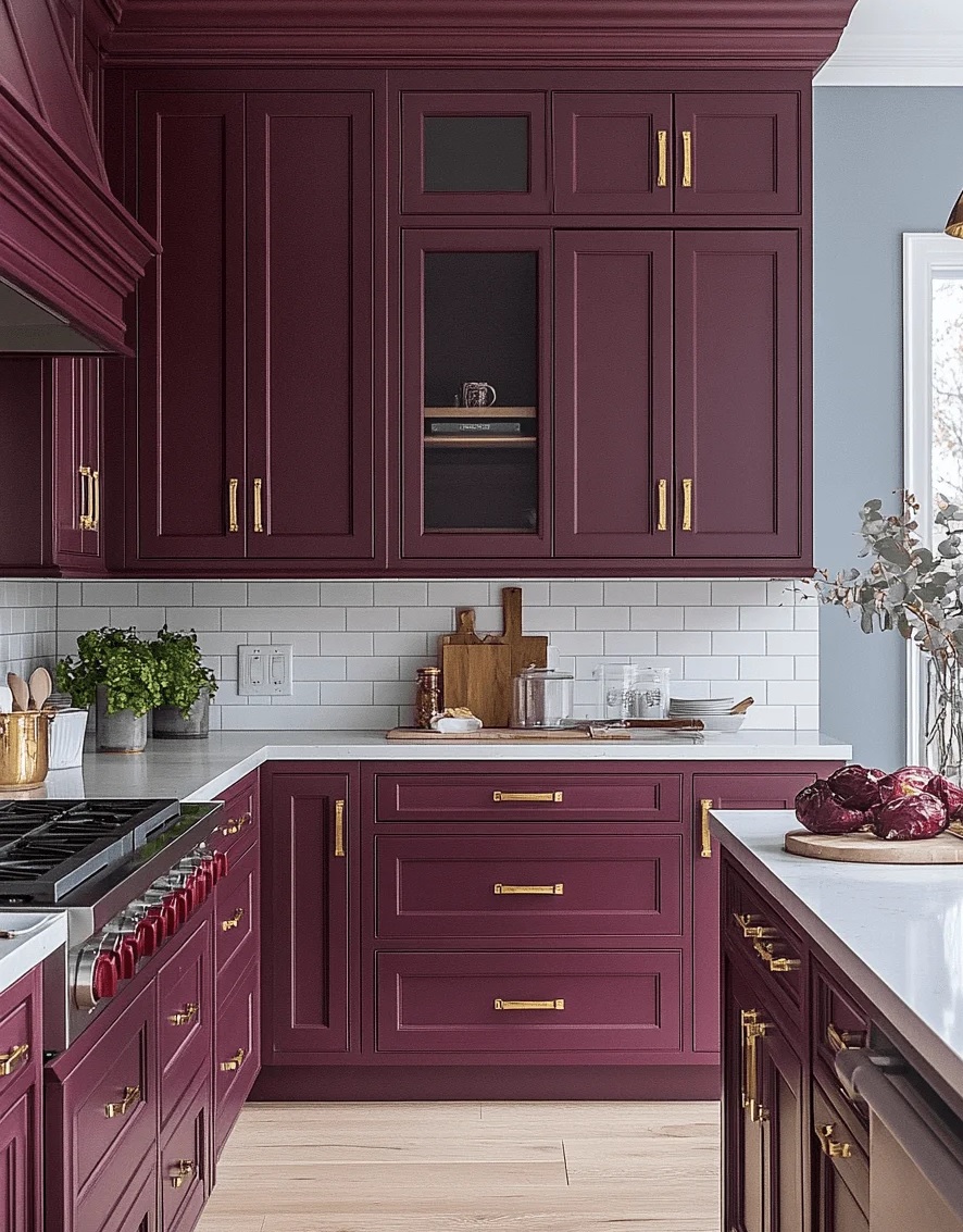 کابینت بورگاندی