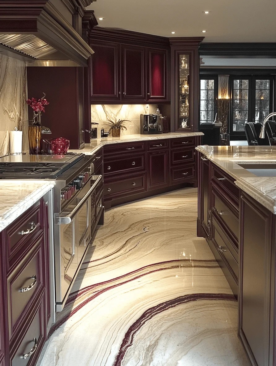 کابینت بورگاندی