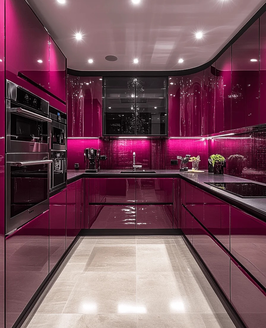 کابینت بورگاندی