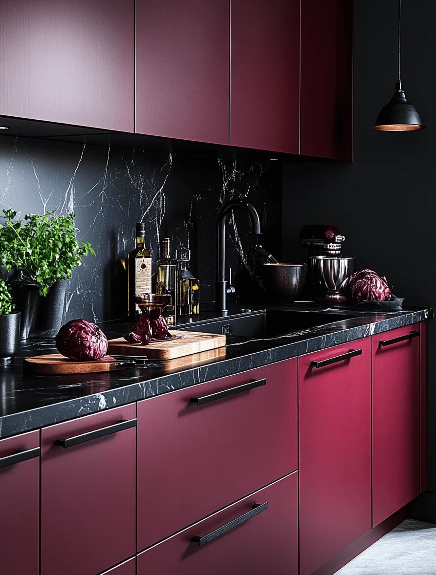 کابینت بورگاندی