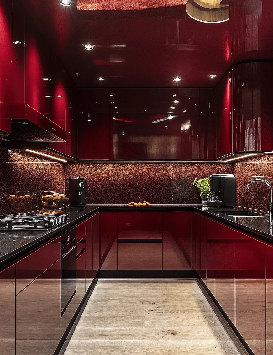 کابینت بورگاندی