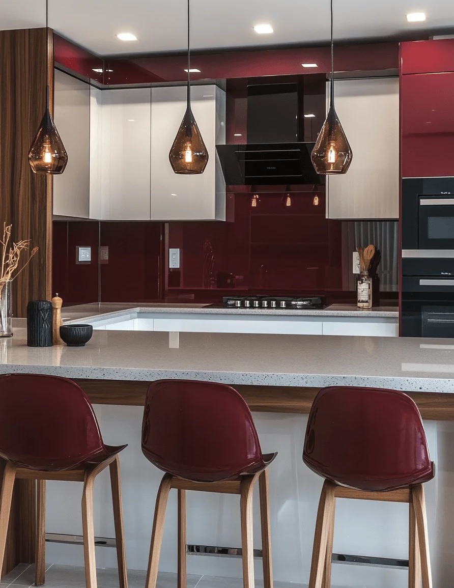 کابینت بورگاندی