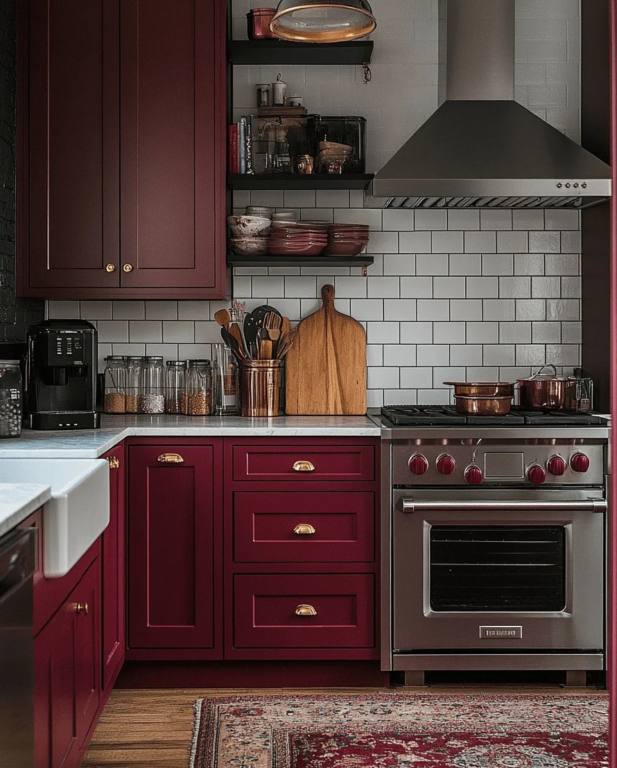 کابینت بورگاندی