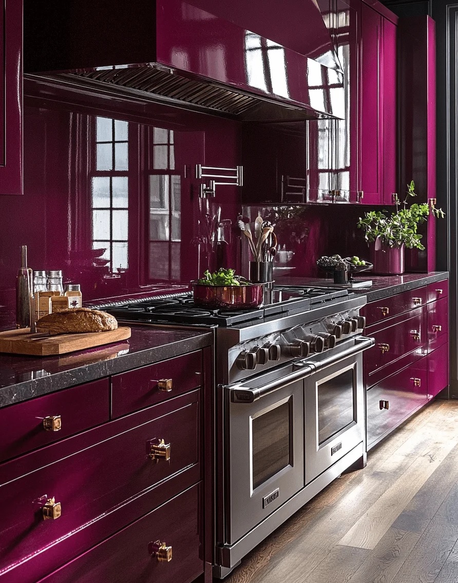 کابینت بورگاندی