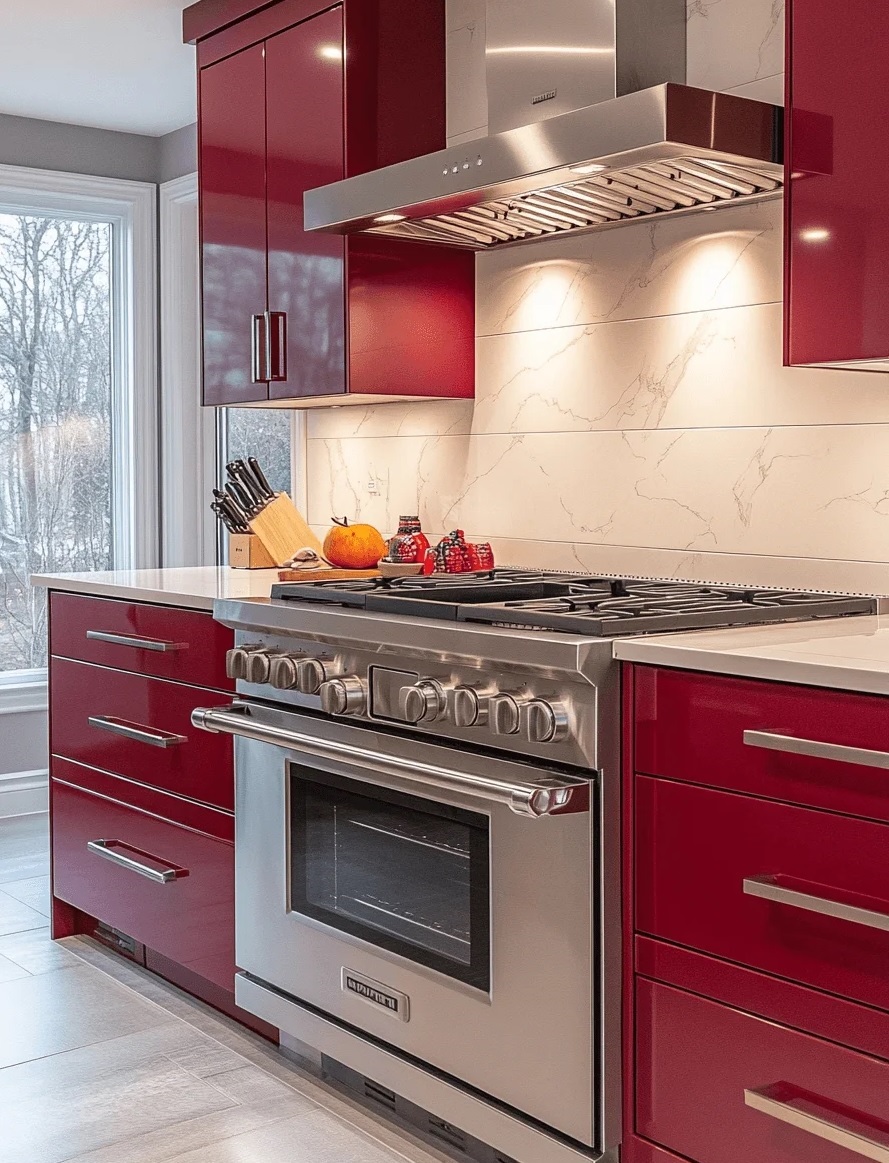 کابینت بورگاندی